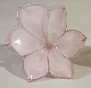 Coppia fiori in vetro artistico di Murano Pz 2 