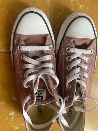 Converse rosa oscuro 37,5