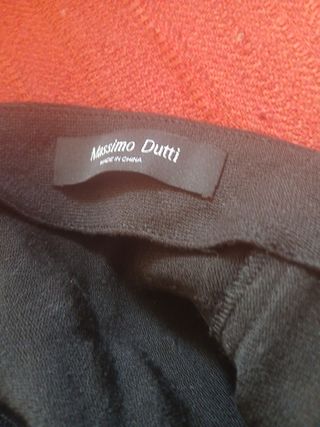 Falda Massimo Dutti negra - NUEVA