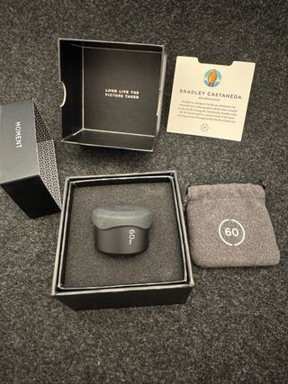 Carcasa Moment iPhone XS + Objetivo 60mm