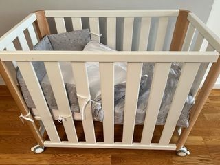 Cuna colecho Cotoinfant Doco 50x90+ colchon+funda 