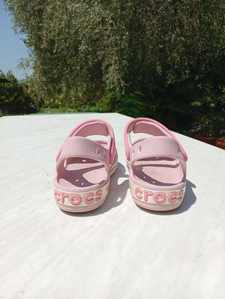 Sandali Crocs bimba n.32 rosa