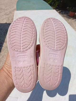 Sandali Crocs bimba n.32 rosa