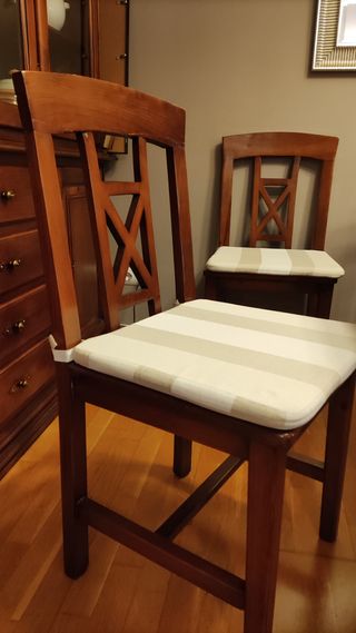 Mesa redona extensible+ 5 sillas comedor