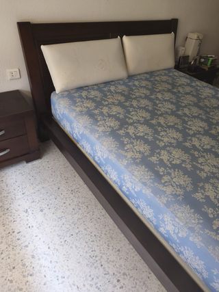 Dormitorio matrimonio madera