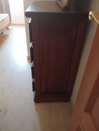 Cómoda madera 6 cajones