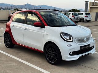 Smart Forfour 0.9  90CV SS PASSION AUTOMÁTICO con ACABADO BRABUS Y CAPOTA DE LONA! 