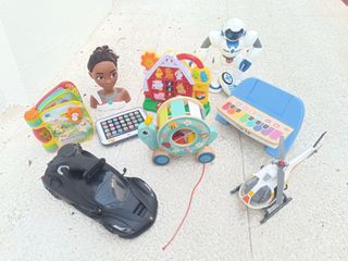 Juguetes niño niña infantil. junto o separado
