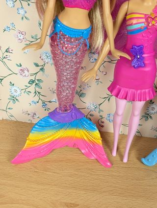 3 muñecas Barbie 