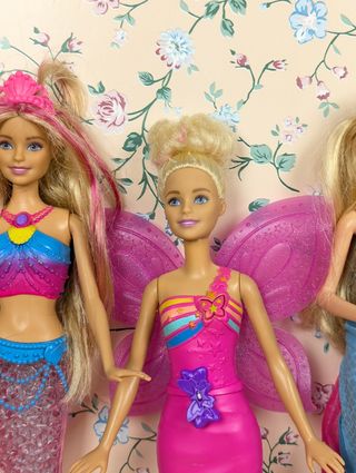 3 muñecas Barbie 