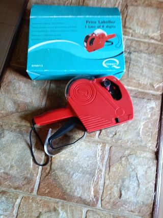 Pistola etiquetadora precios - 8 dígitos