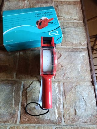 Pistola etiquetadora precios - 8 dígitos