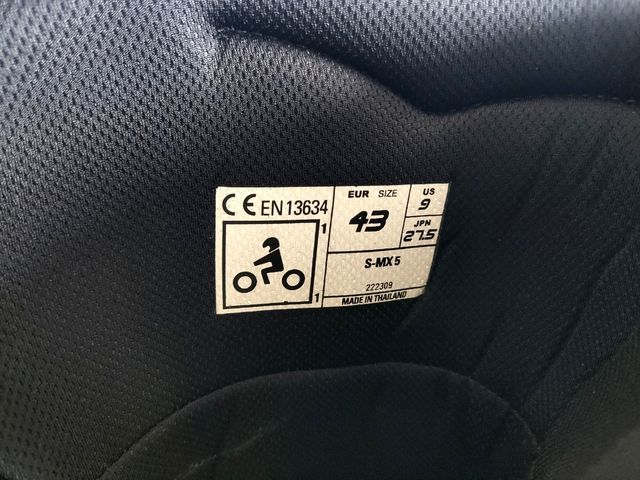 Botas para moto Alpinestars SMX-5. Talla 43