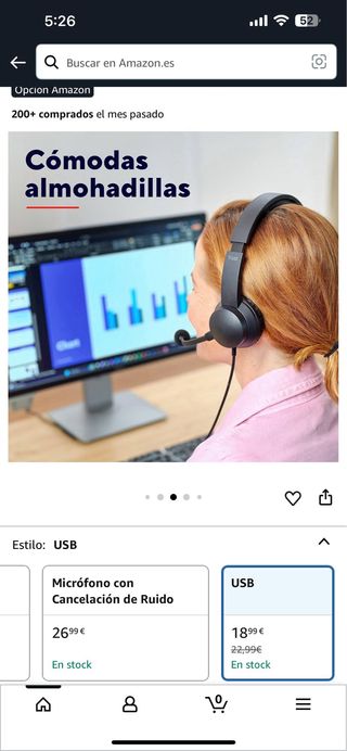 Auriculares Trust Roha II USB con Micrófono