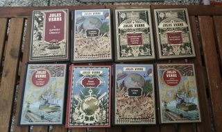 Collana di 30 libri di Jules Verne