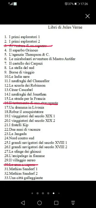 Collana di 30 libri di Jules Verne