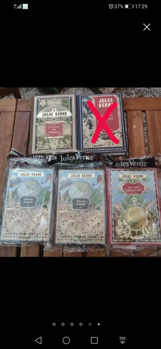 Collana di 30 libri di Jules Verne