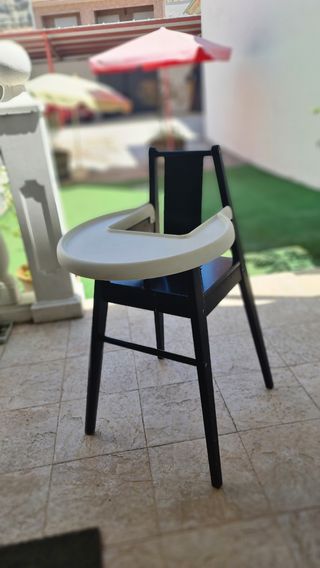 Trona de madera ikea