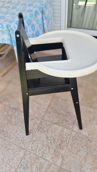 Trona de madera ikea