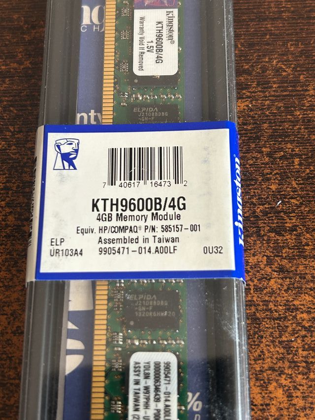 Kingston 4GB DDR3 1333 RAM PC