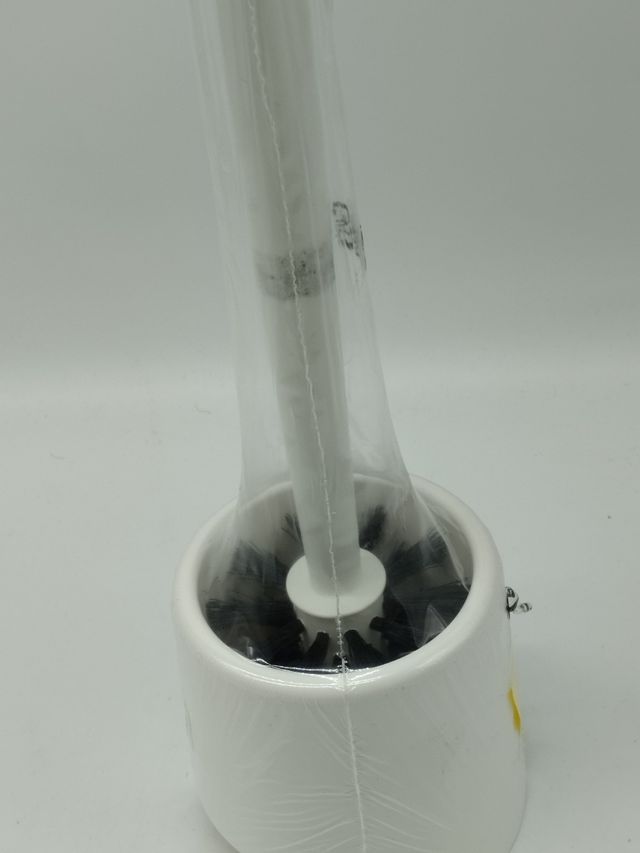 Escobillero WC blanco