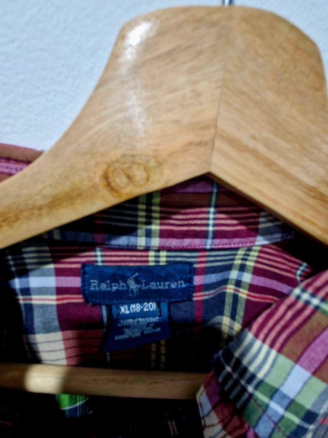 Camisa Ralph Lauren xadrez