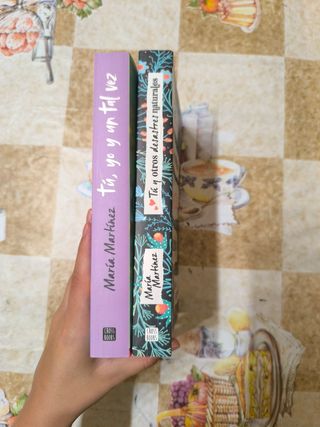 Lote de dos libros de María Martínez