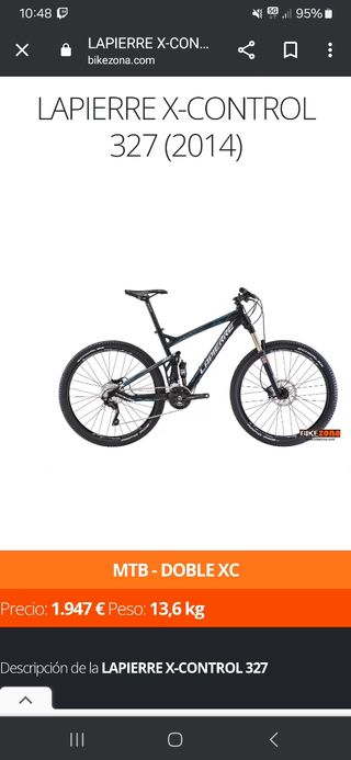 Bicicleta Enduro Lapierre