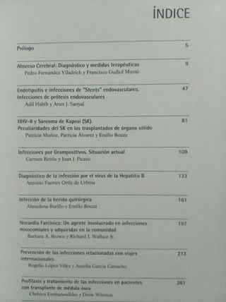 INFECCION , estudio de la Infeccion