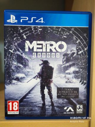 🇪🇦 Metro Exodus PS4 (PlayStation 4) Completo