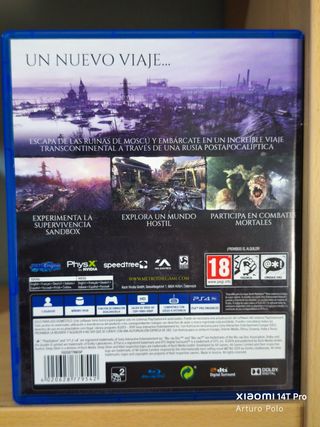 🇪🇦 Metro Exodus PS4 (PlayStation 4) Completo