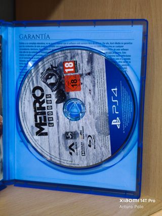 🇪🇦 Metro Exodus PS4 (PlayStation 4) Completo