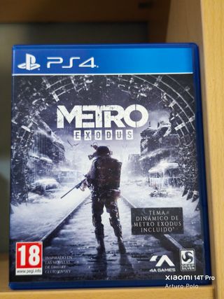 🇪🇦 Metro Exodus PS4 (PlayStation 4) Completo