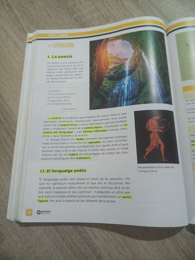 Agna de Valldaura 1 ESO. Llengua catalana