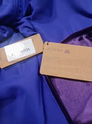 OCASION Vestido Morado Oscuro , CALIDAD SIN ESTREN