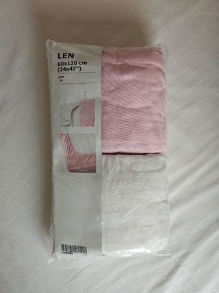 Bajeras cuna 60x120cm - 2uds