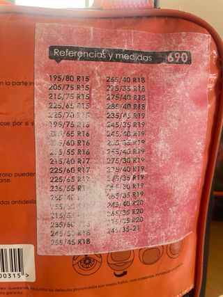 Cadenas nieve EliteSnow - 2 packs de 2 uds