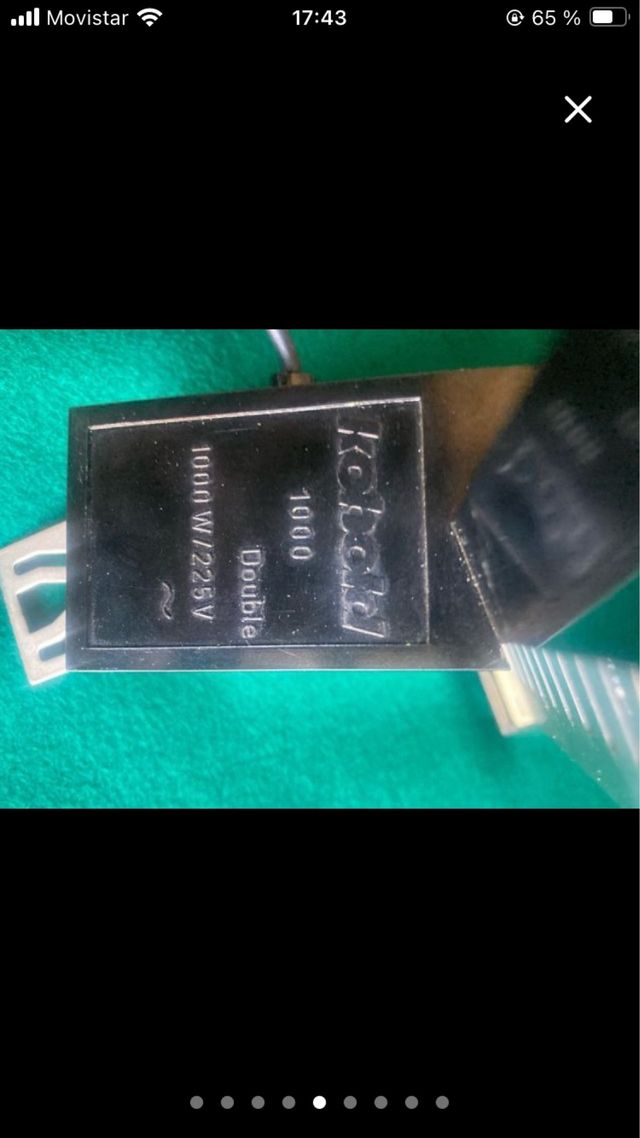 LAMPARA ANTORCHA KOBOLD
DOUBLE 1000W