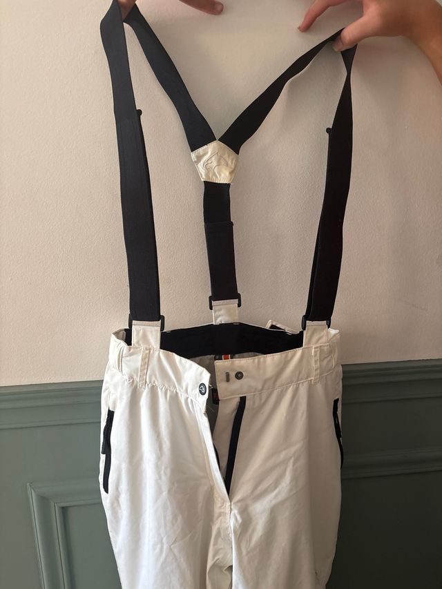 Pantalones nieve blancos talla S (36-38)