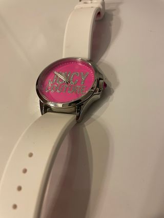 Reloj Juicy Couture Blanco y Rosa neon