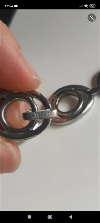 Pulsera Lotus plata - acero inoxidable