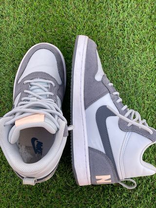 Nike Court Borough Mid Pure Platinum