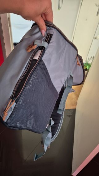 Chaiselongue gris azulado - Sofá con canapé