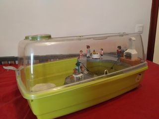 Terrario para tortugas - Verde Transparente