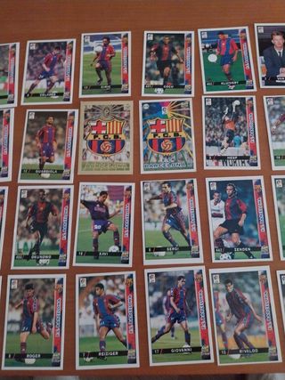 Cromos FC Barcelona antiguos 98-99