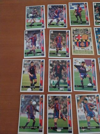 Cromos FC Barcelona antiguos 98-99