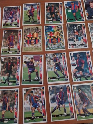 Cromos FC Barcelona antiguos 98-99