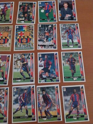 Cromos FC Barcelona antiguos 98-99