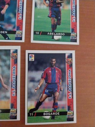 Cromos FC Barcelona antiguos 98-99