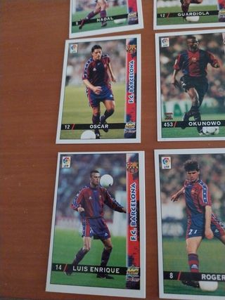 Cromos FC Barcelona antiguos 98-99